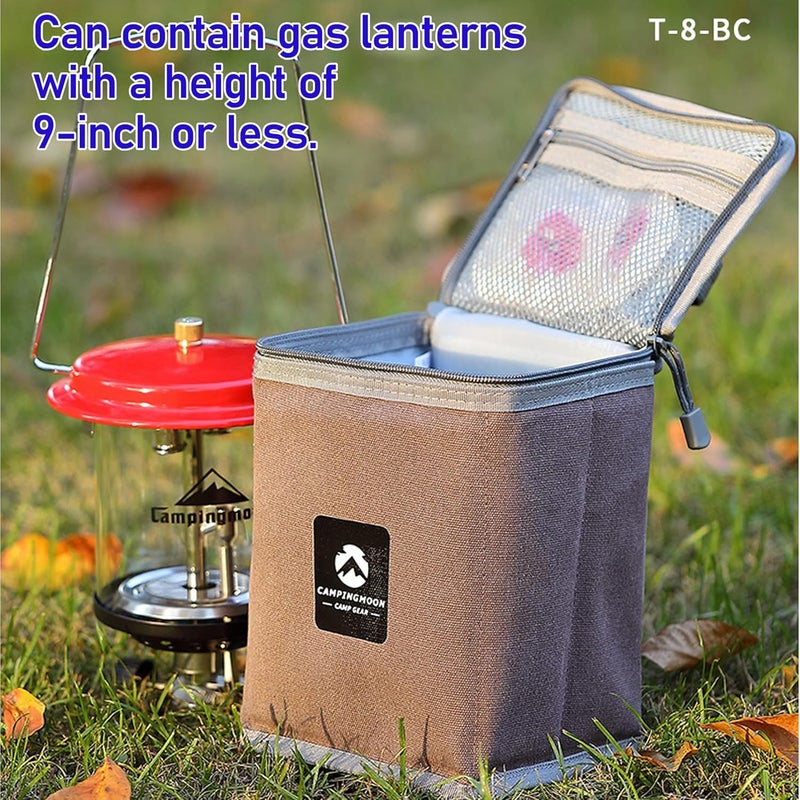 CAMPINGMOON Camping Gear Lantern Storage Case T-8,T-9 - Image 2